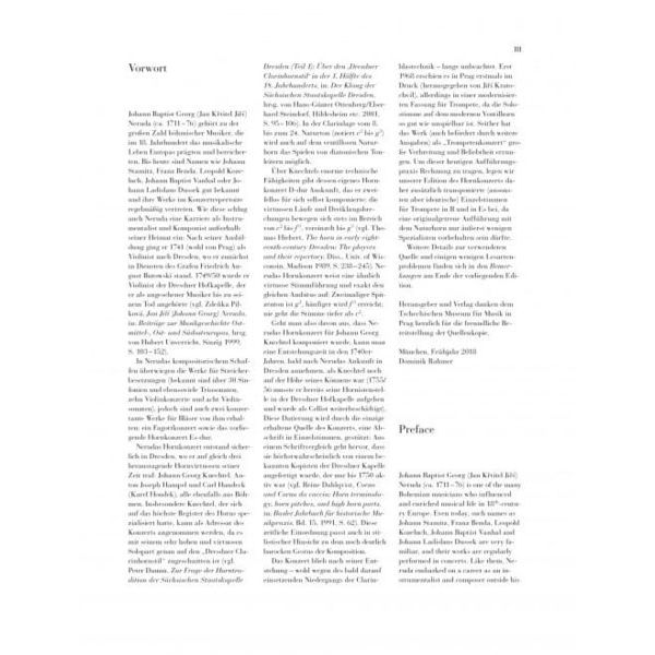 Henle Verlag Neruda Concerto Horn (Trumpet)