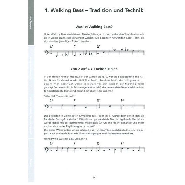 Edition Dux Walking Bass