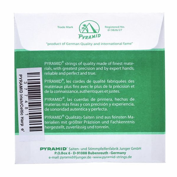 Pyramid Irish / Celtic Harp String e1