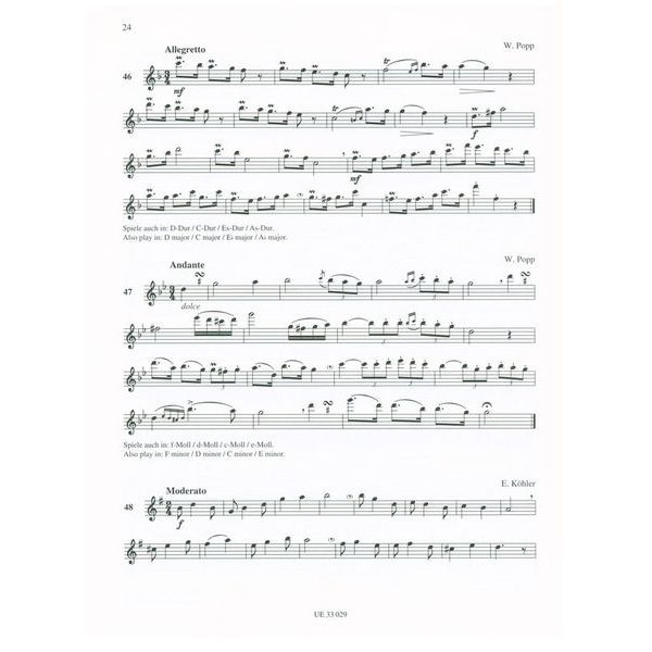 Universal Edition 150 Classical Studies Recorder