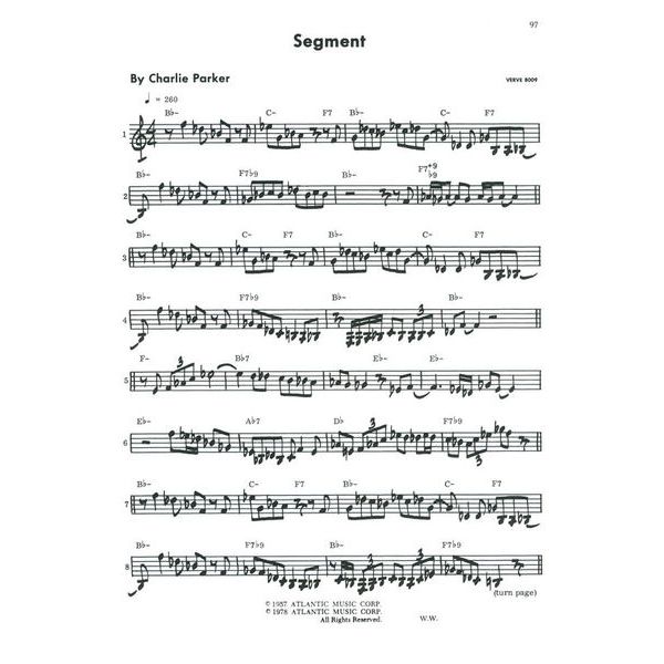 Atlantic Music Charlie Parker Omnibook C