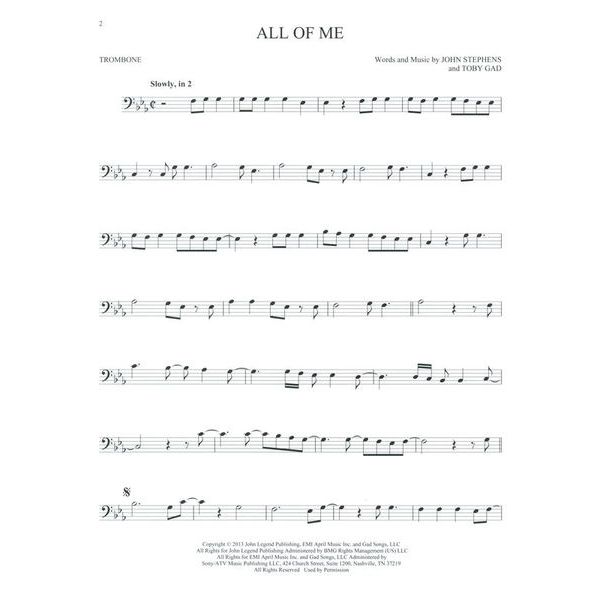 Hal Leonard 50 Songs You Should Trombone