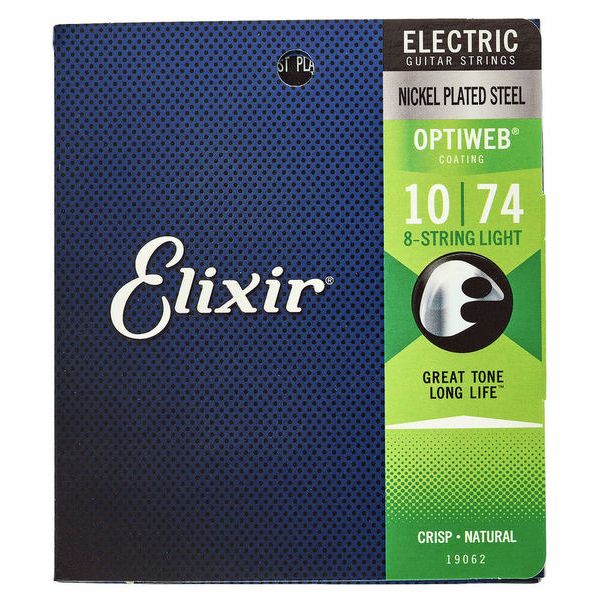 Elixir Optiweb 19062 8-String Light