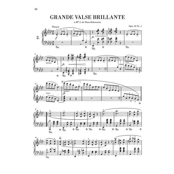 Henle Verlag Chopin Walzer