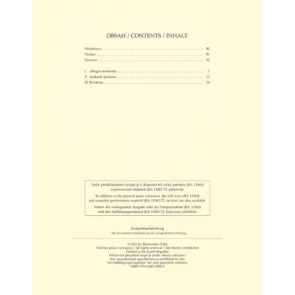 Brenreiter Stamitz Fagottkonzert C-Dur