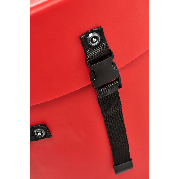 Hardcase 18" F.Tom Case F.Lined Red