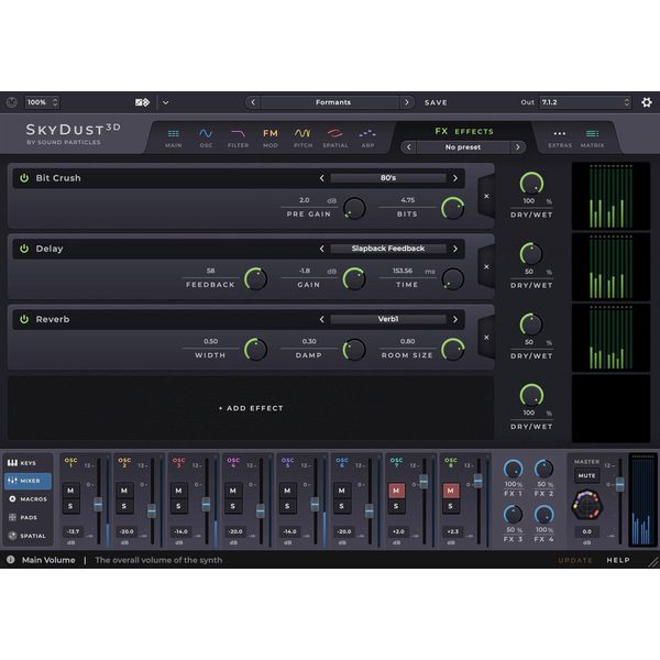 Sound Particles SkyDust 3D