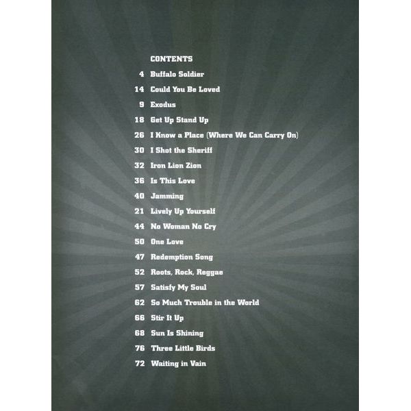 Hal Leonard Bob Marley For Ukulele