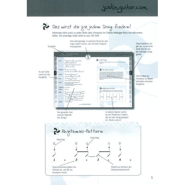 Bosworth Justinguitar.com Songs 1 D