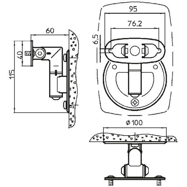 Genelec 8000-422W Wall Mount