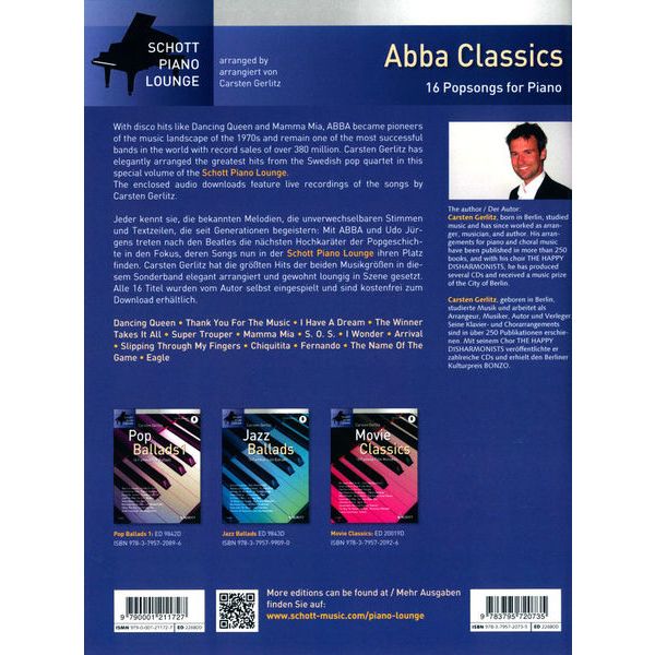 Schott Abba Classics Piano