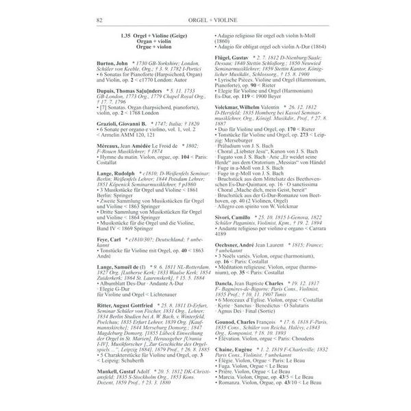 Schott Repertorium Orgelmusik 1+2