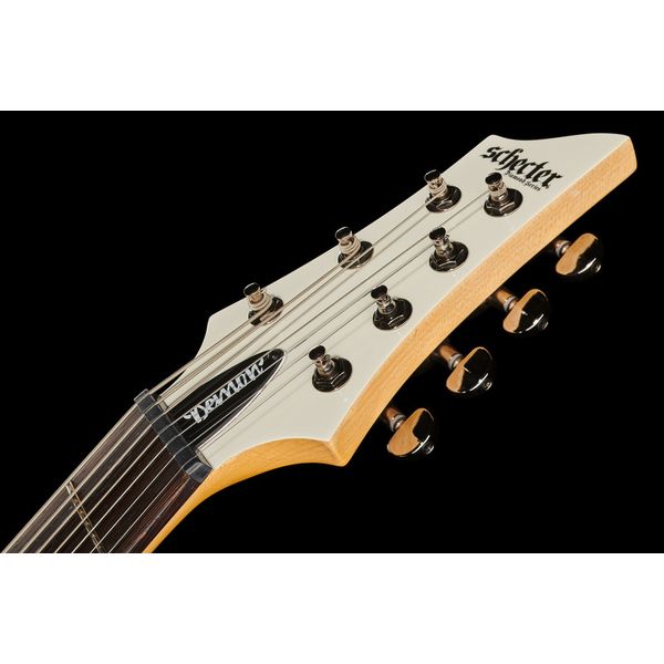 Schecter Demon 7 Vintage White