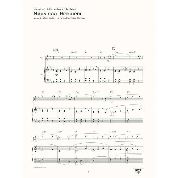 Yamaha Music Entertainment  Studio Ghibli Songs Flute 1