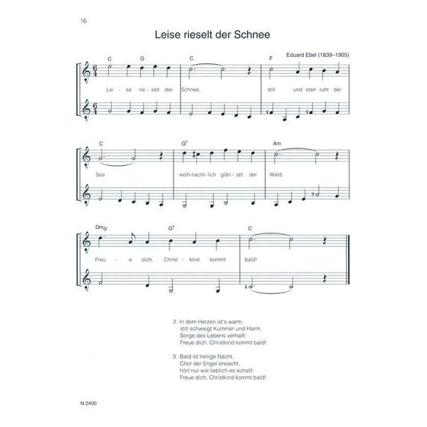 Heinrichshofen Verlag Fridolins Weihnachtsalbum