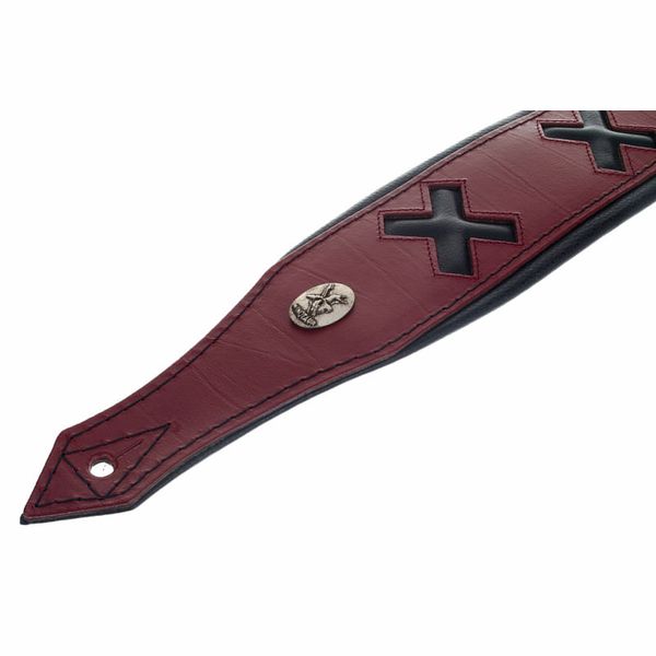 Minotaur Coat of Arms Vintage Red Strap