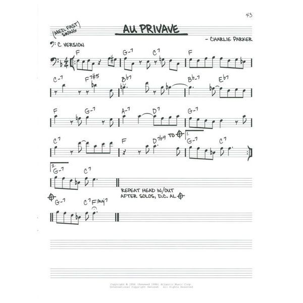 Hal Leonard Bebop Era Play-Along