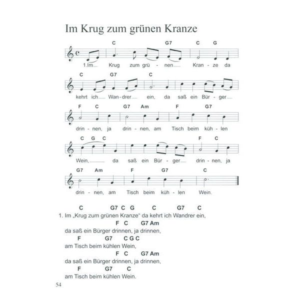 Bosworth Deutsche Volkslieder