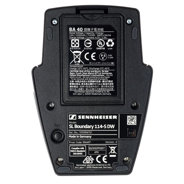 Sennheiser SL Boundary 114-S DW-3B