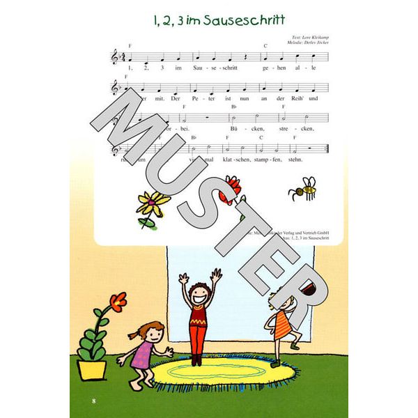 Lamp und Leute Spiel- und Bewegungsliederbuch