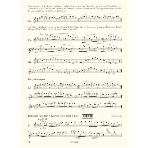 Deutscher Verlag für Musik Neue Schule für Klarinette 2