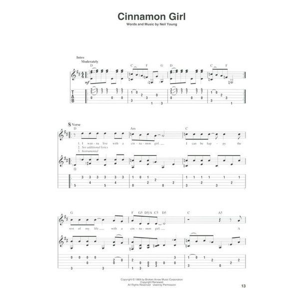 Hal Leonard Fingerpicking Neil Young