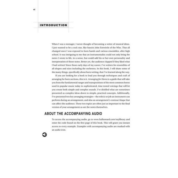 Berklee Press Arranging For Horns