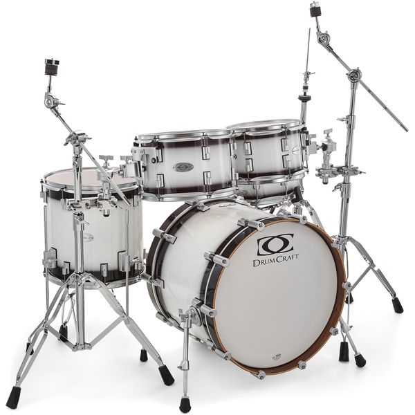 DrumCraft Series 6 Studio White Burst