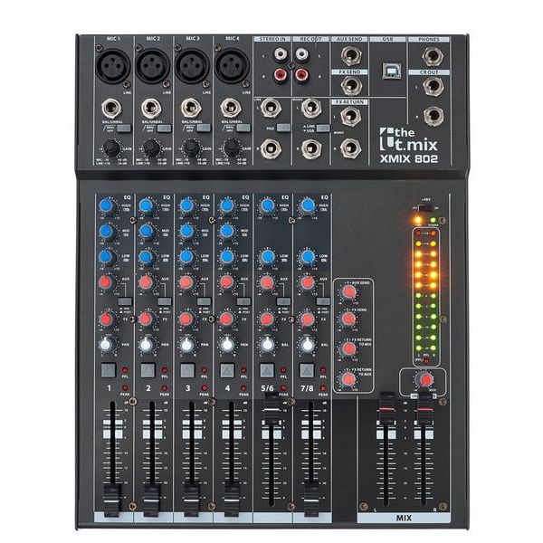the t.mix xmix 802 USB
