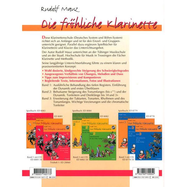 Schott Fröhliche Clarinet Duo 1