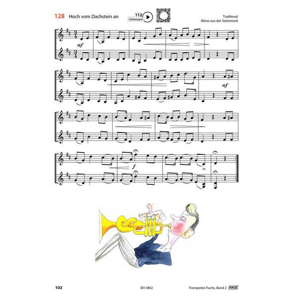 Hage Musikverlag Trompeten Fuchs 2