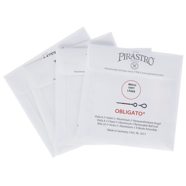 Pirastro Obligato Viola Strings Soft