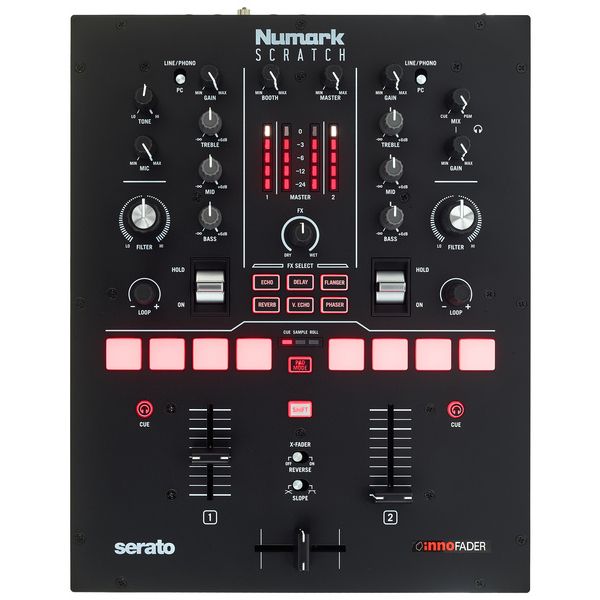 Numark Scratch LP140 Silver Bundle