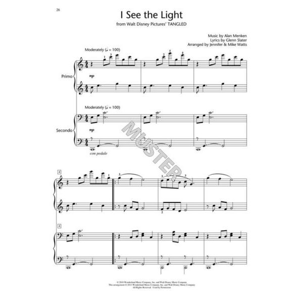 Hal Leonard Disney Piano Duets