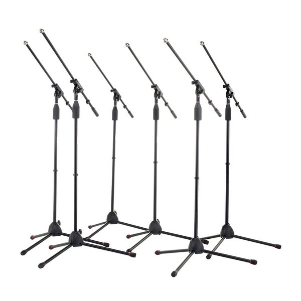 Gator Frameworks Microphone Boom Stand 6-Pack