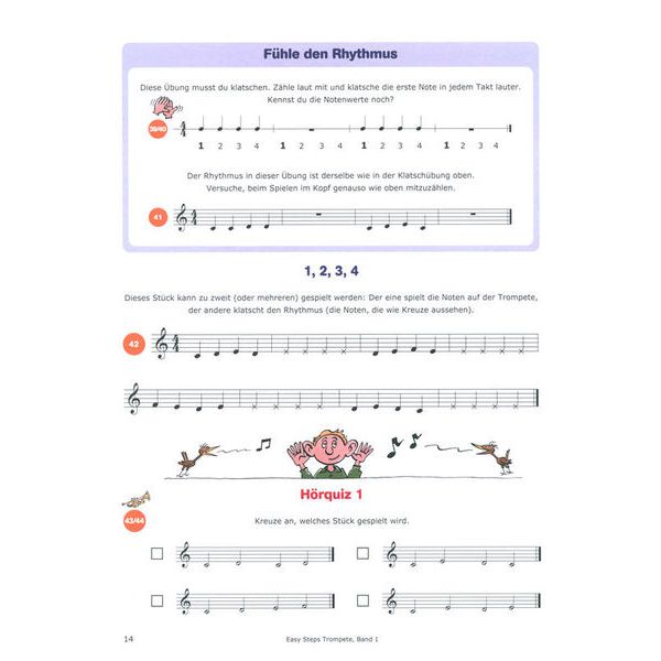 De Haske Easy Steps 1 Trumpet