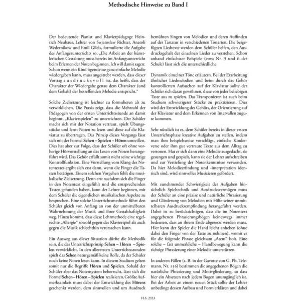 Sikorski Musikverlage Russische Klavierschule 1