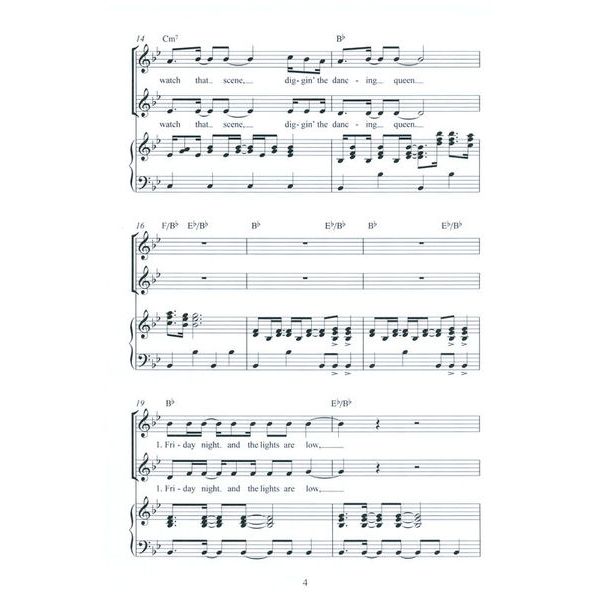 Novello & Co Ltd. Easy ABBA Chor