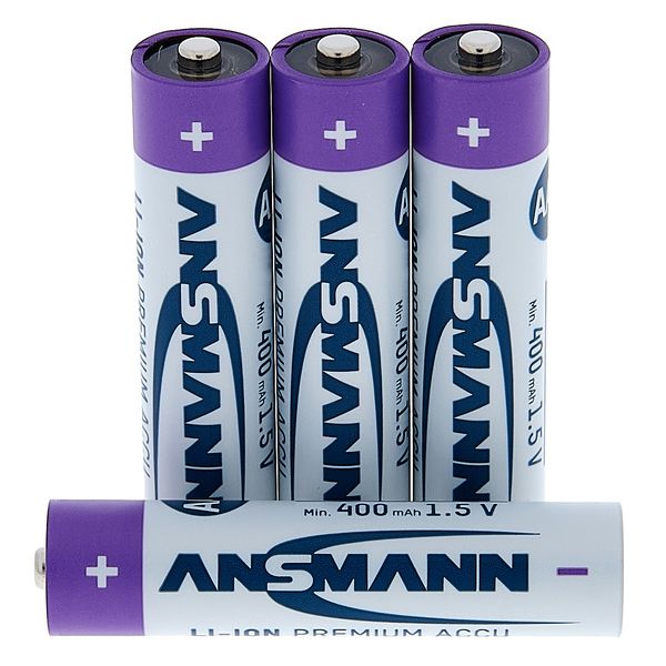 Ansmann AAA 1,5V Li-Ion Akku USB-C