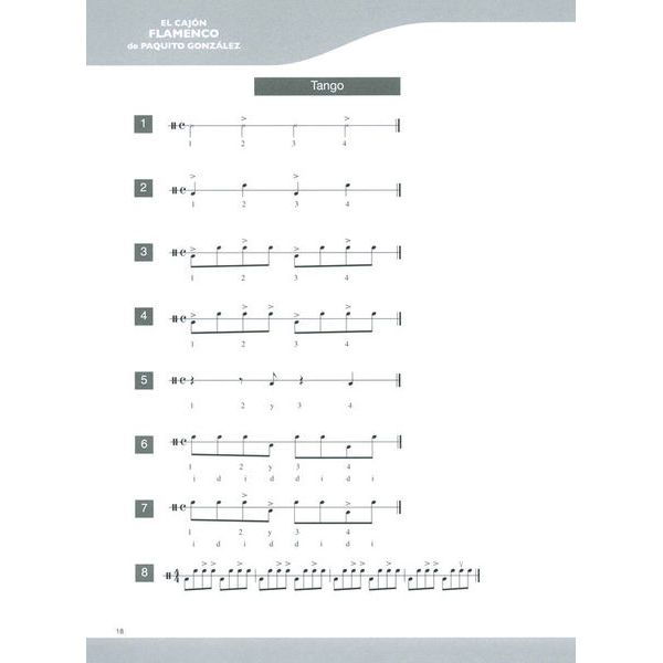 DG De Gregorio El Cajon Flamenco