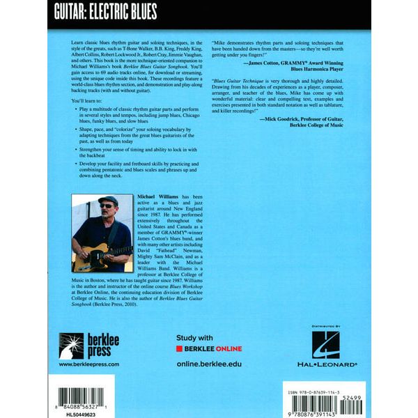 Berklee Press Blues Guitar Technique