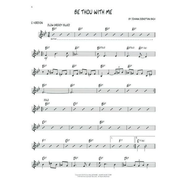 Hal Leonard Jazz Play-Along J. S. Bach