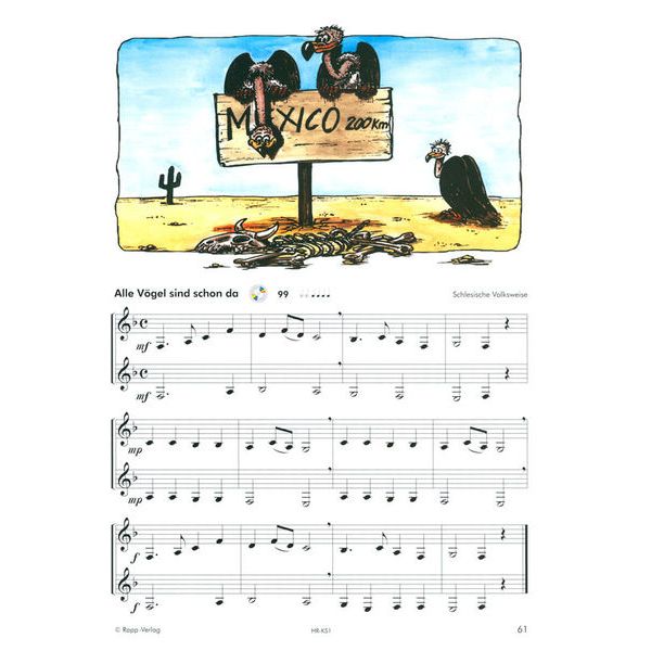 Horst Rapp Verlag Klarinette lernen mit Spa 1