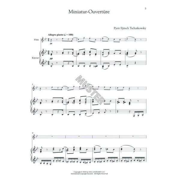 Hal Leonard Tschaikowsky Nussknacker Flute