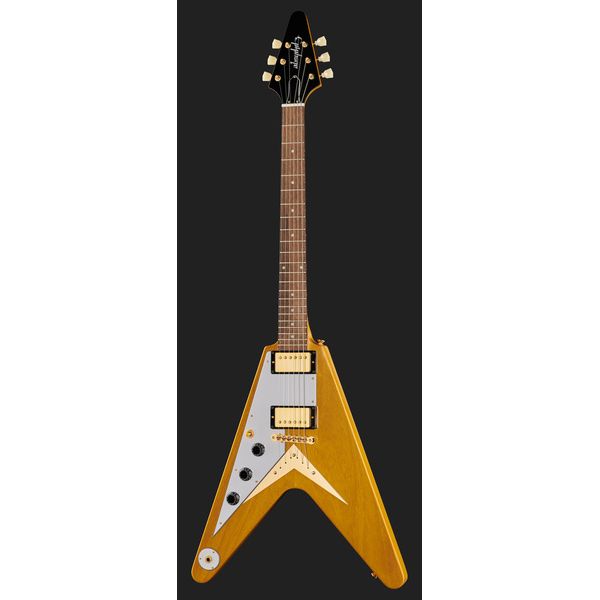 Epiphone Flying V Korina Aged Nat. LH