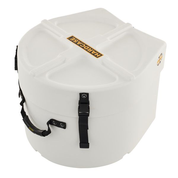 Hardcase 14" F.Tom Case F.Lined White