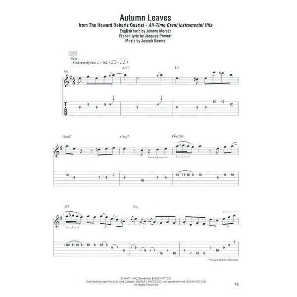 Hal Leonard Jazz Guitar Omnibook