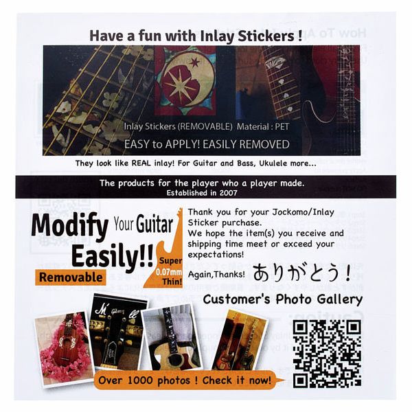 Jockomo Headstock-Fleur de Lys WP