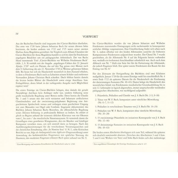 Edition Peters Clavier-Büchlein Wilhelm Fried