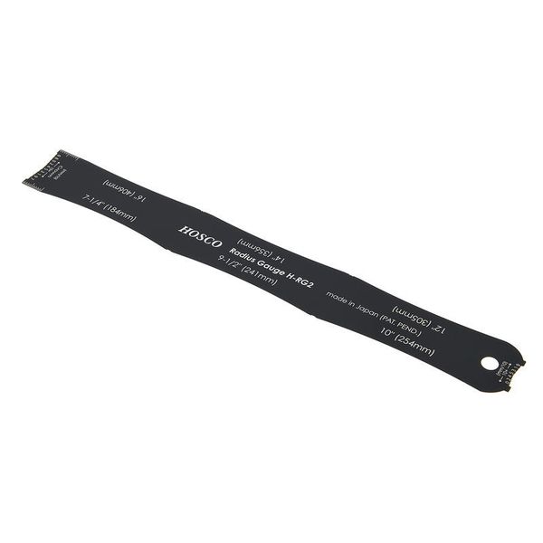 Maxparts Fretboard Radius Ruler BK